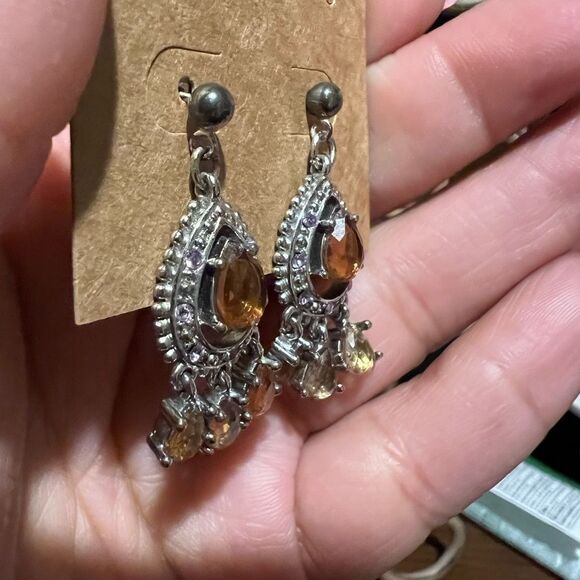 MONET CHANDELIER EARRINGS - Picture 2 of 4